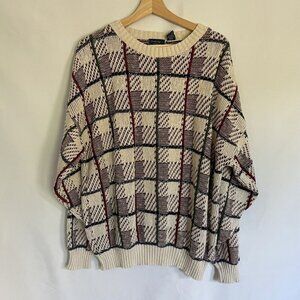 Mervyns Cambridge Classics cotton men's size L vintage knit sweater crewneck